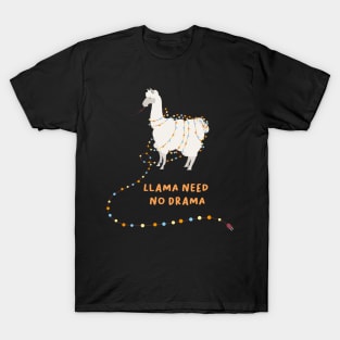 llama need no drama T-Shirt